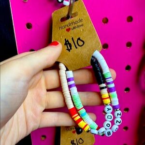 Handmade Colorful Beaded Necklace for Kids